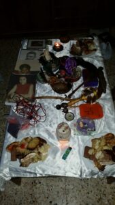 Oya and Ancestors Offerings 2016